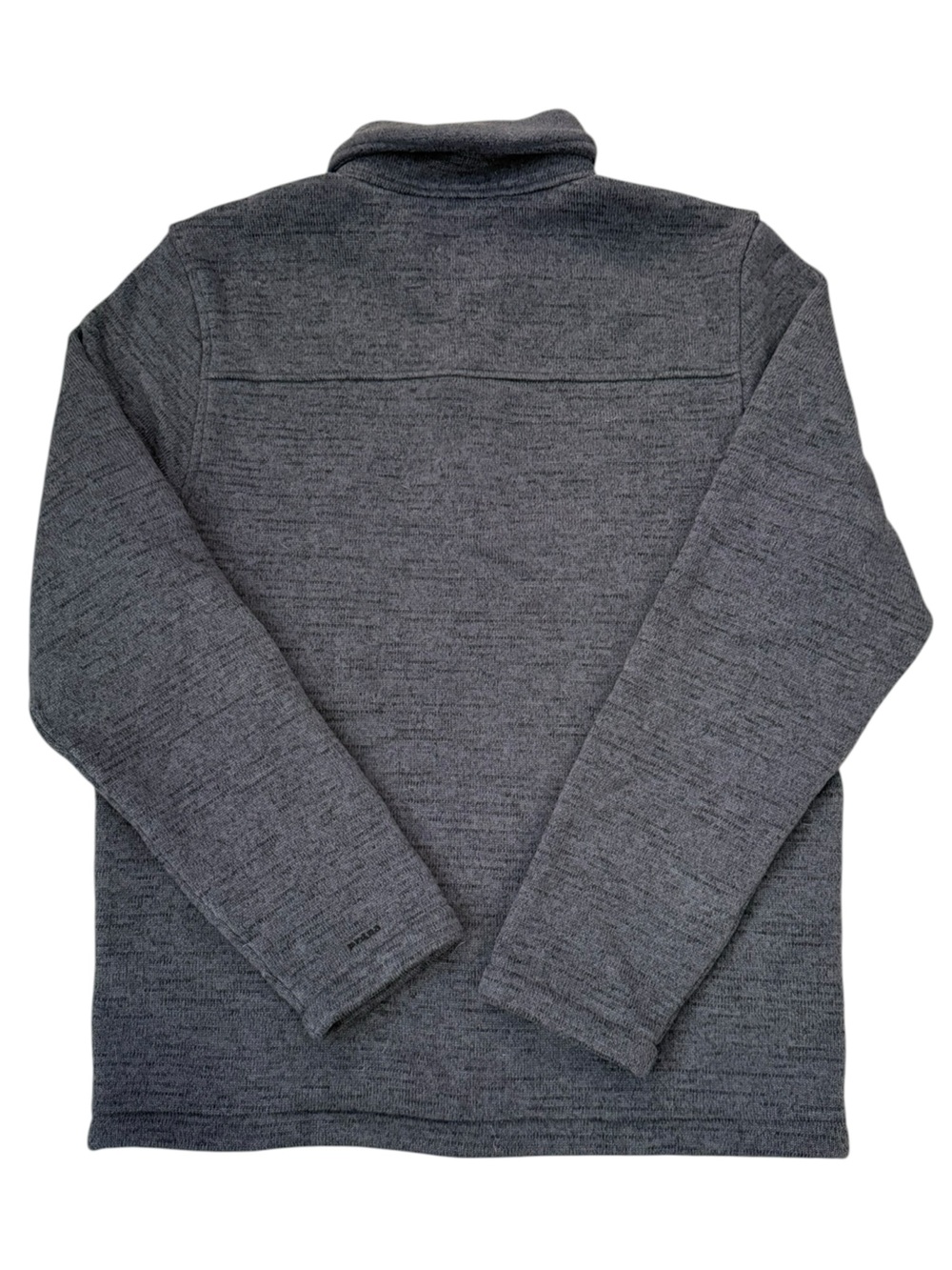 prAna Polartec Tri Thermal Threads Henley Large Charcoal Gray Pullover Outdoor - Picture 2 of 13